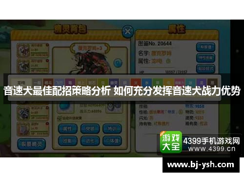 音速犬最佳配招策略分析 如何充分发挥音速犬战力优势