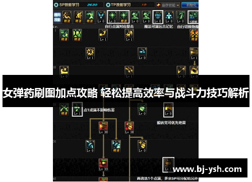 女弹药刷图加点攻略 轻松提高效率与战斗力技巧解析